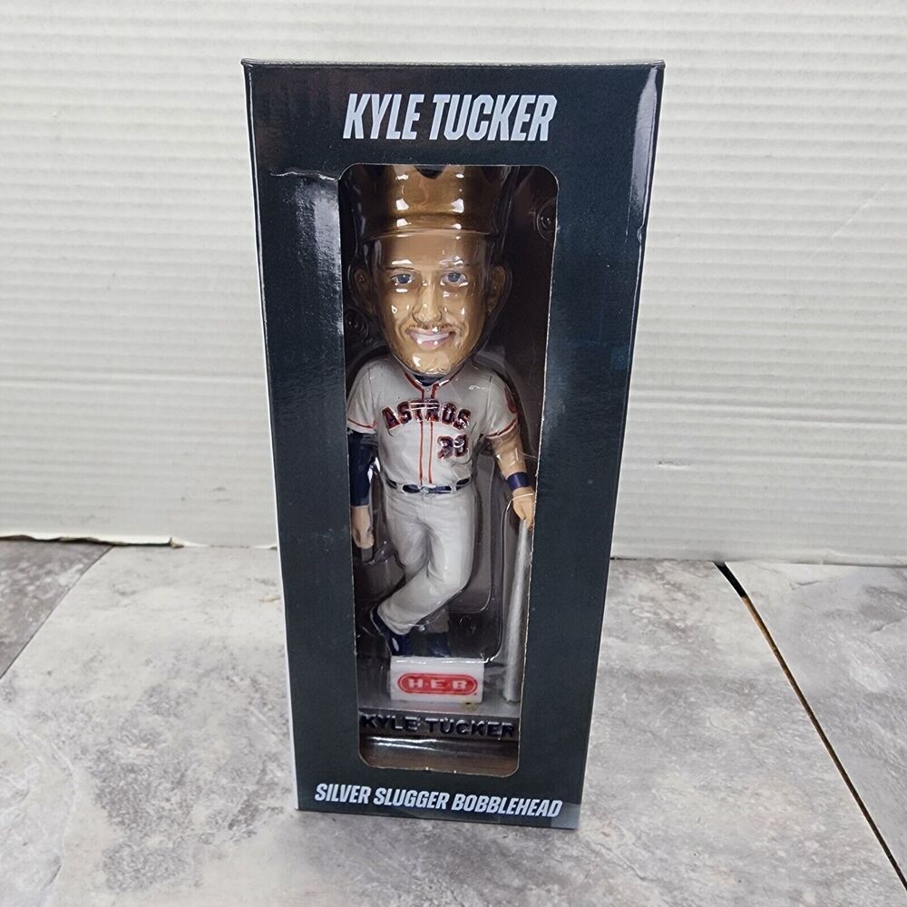 Houston Astros Kyle Tucker 'King Tuck' Silver Slugger Bobblehead SGA 06/22/24